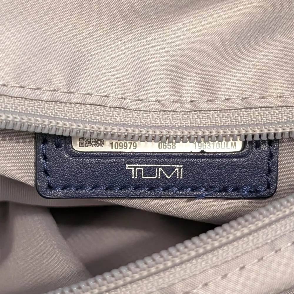Tumi Navy Blue Mauren Tote Bag - Picture 7 of 7